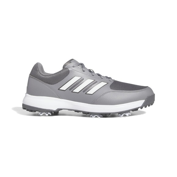 USED adidas Men's Tech Response 3.0 Golf Shoes, White/Grey Three, 8.5 Wide - Picture 1 of 5